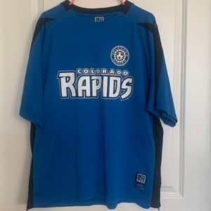 MLS CO Rapids blue t-shirt